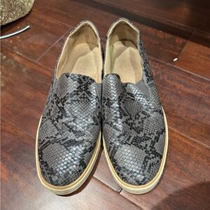Soul Naturalizer snakeskin slip on shoes